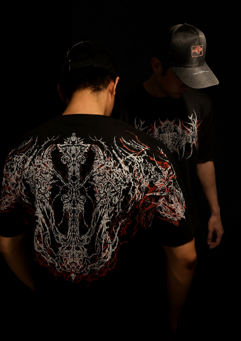 Flames Of Helheim - 200gsm Oversized T-Shirt