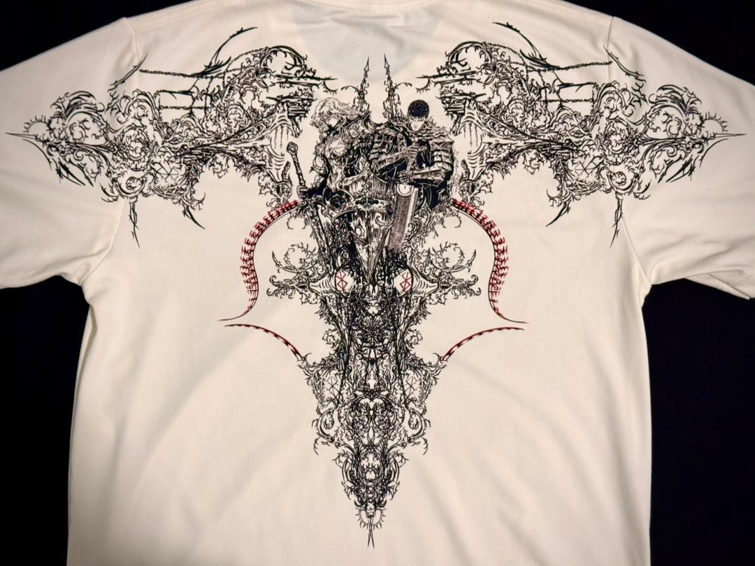 Griffith X Guts V.2 - 200gsm Oversized T Shirt - Hand Drawn Design