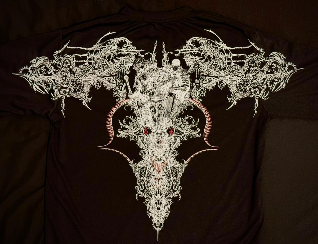 Griffith X Guts V.2 - 200gsm Oversized T Shirt - Hand Drawn Design