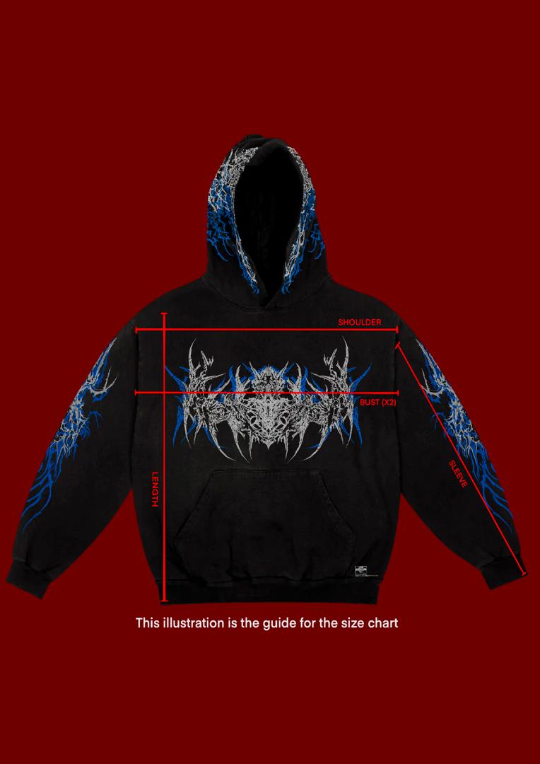 FROZEN HELHEIM (HOODIE) - 400GSM